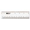 Universal&reg; Clear Plastic Ruler