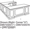 DMi&reg; Governor&rsquo;s Series Executive Left Single Pedestal Credenza