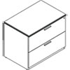HON&reg; Arrive&trade; Wood Veneer Series Two-Drawer Lateral File