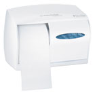 Coreless Double Roll Tissue Dispenser, 11 1/10 X 6 X 7 5/8, White