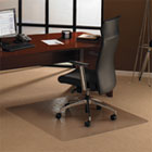 Cleartex Ultimat Chair Mat For High Pile Carpets, 35 X 47, Clear