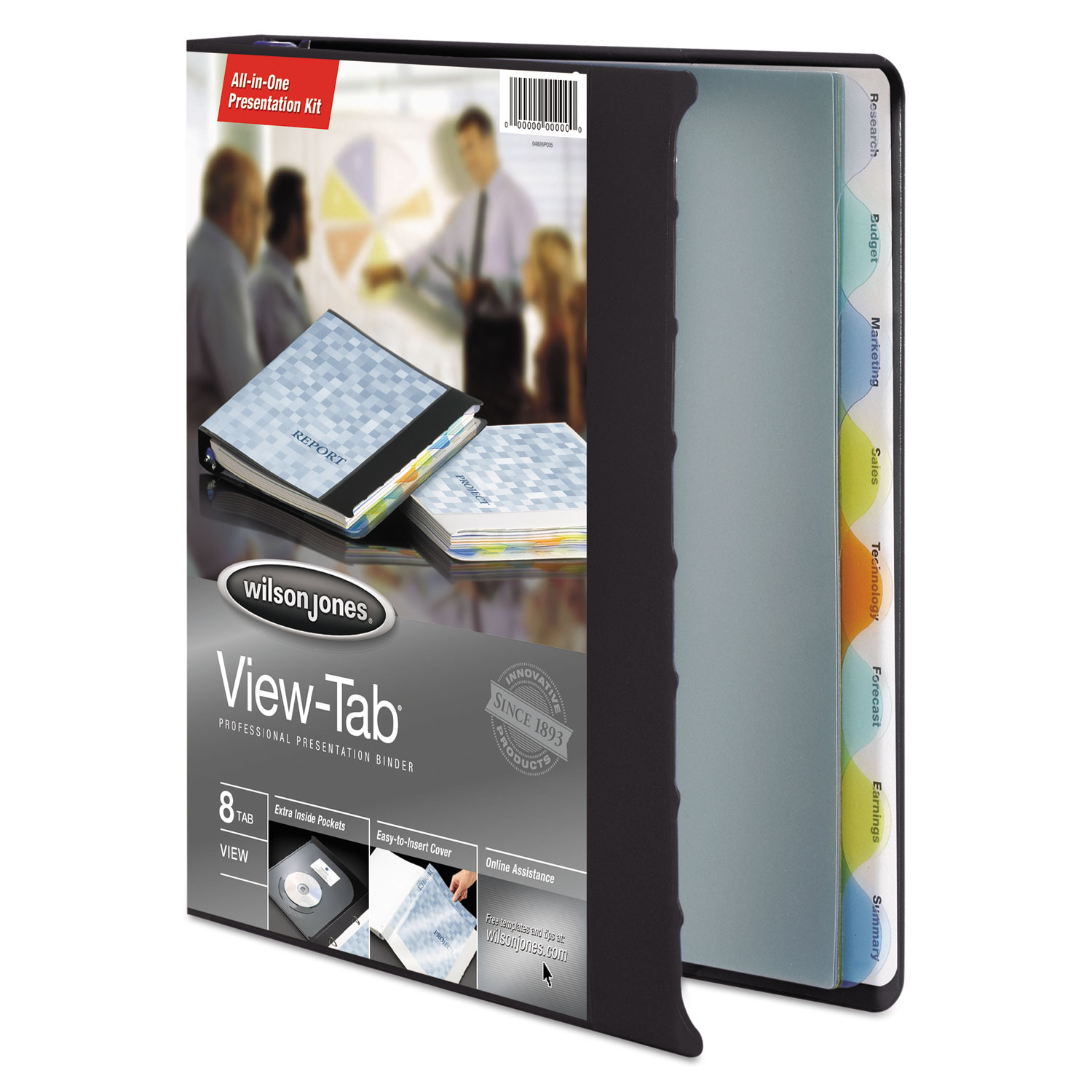 Template For Avery 89109 Binder Spine Inserts For 3 Binders