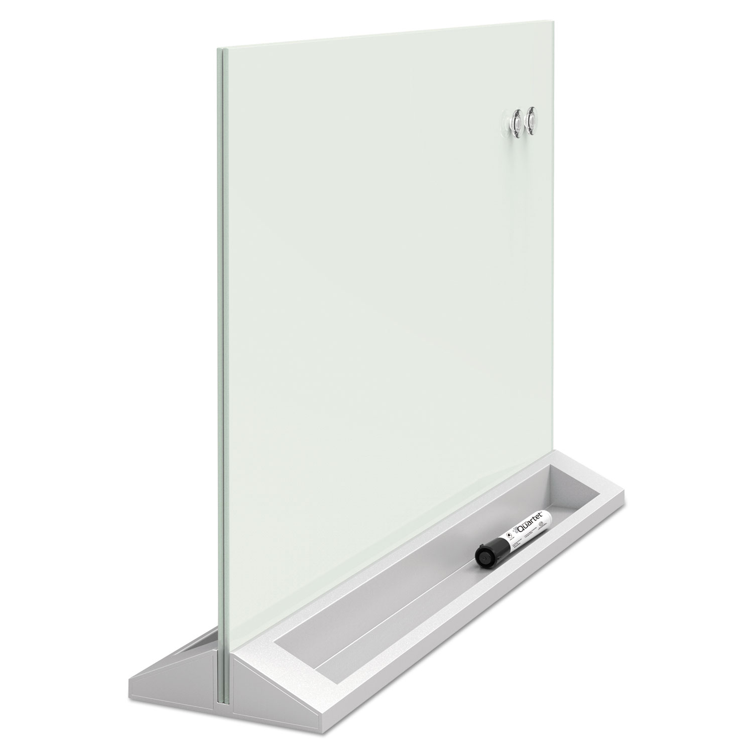 Quartet Desktop Magnetic Glass Dry Erase Panel 23 X 17 White Gdp1723w 34138269091 Ebay