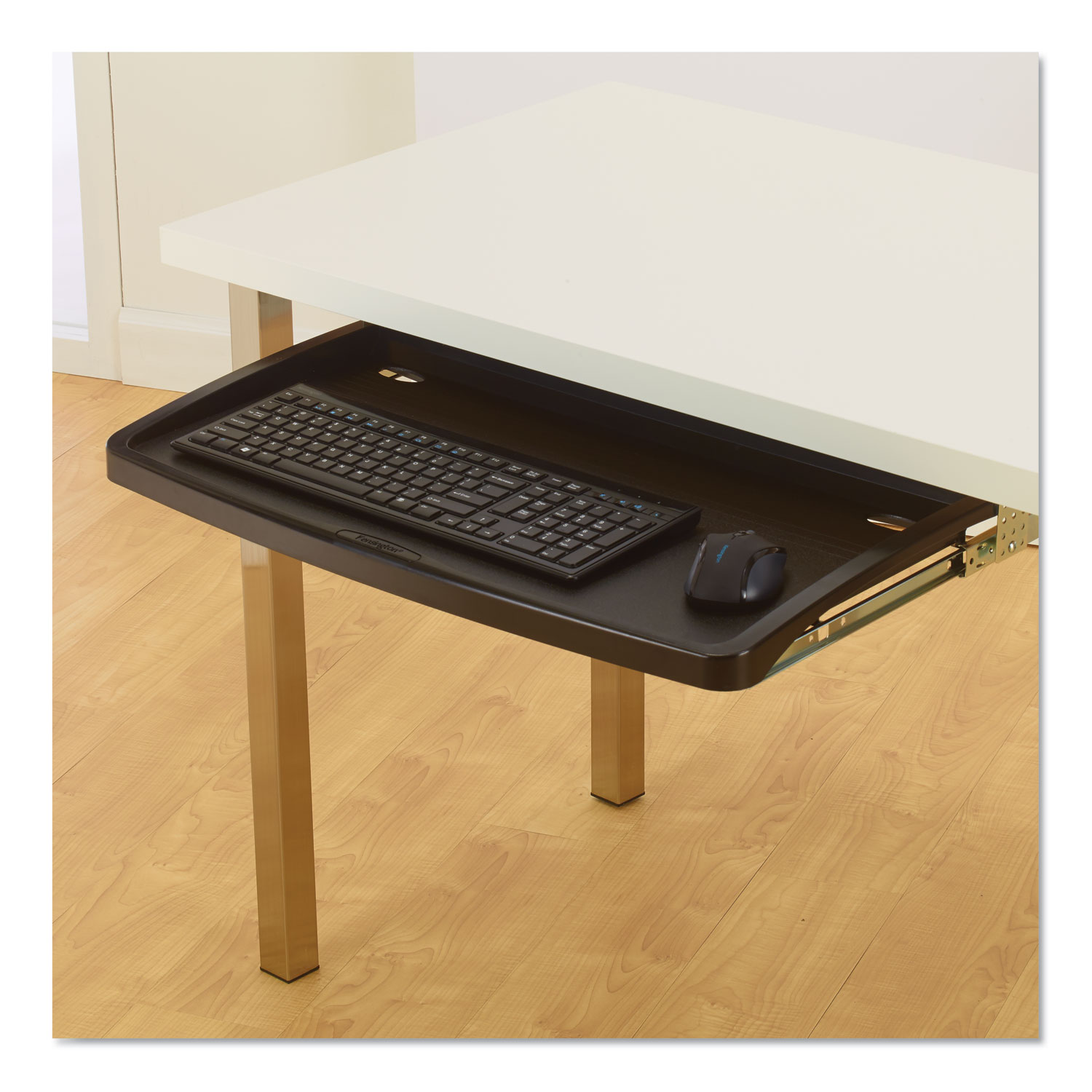 Comfort Keyboard Drawer with SmartFit System, 26w x 13 1/4d, Black