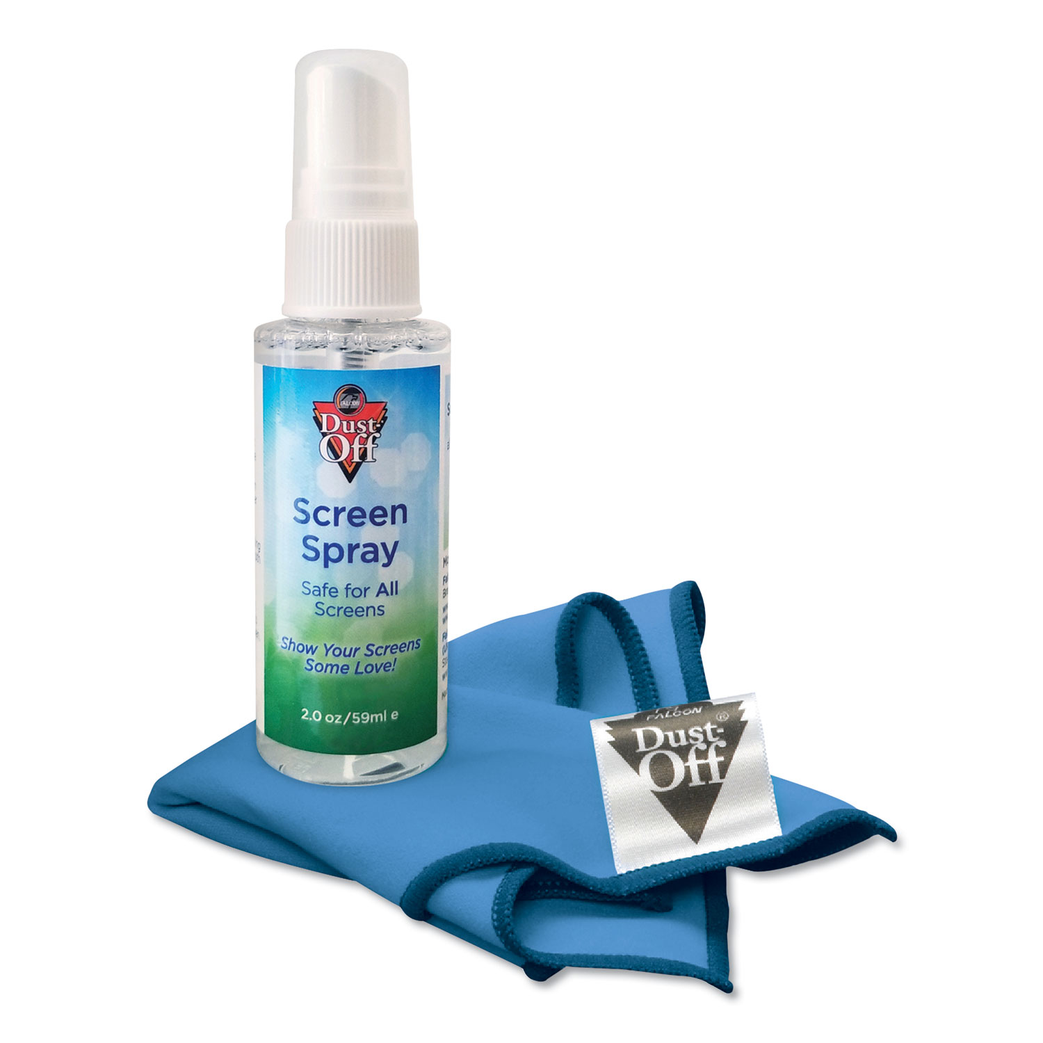 Laptop Computer Cleaning Kit, 50mL Spray/Microfiber Cloth Reparto