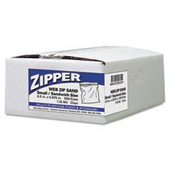 WBIZIPSAND - Recloseable Zipper Seal Sandwich Bags