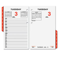 AAGE01750 - Two-page-Per-Weekday Calendar Refill