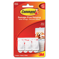 MMM17066 - Adhesive Micro Utility Hooks