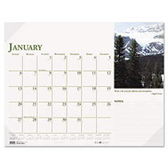 HOD144 - Earthscapes Photographic Monthly Desk Pad Calendar