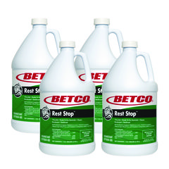 Rest Stop Non-Acid Bowl And Restroom Cleaner, Floral Fresh Scent, 1 Gal Bottle, 4/carton