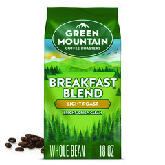 Breakfast Blend Whole Bean Coffee, 18 oz Bag