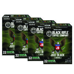 Just Black Coffee K-Cups, 88/Carton