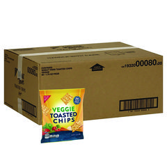 Wheat Thins Toasted Veggie Chips, 1.75 oz Bag, 60/Carton