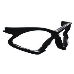 Nemesis Foam Gasket Attachable Eyewear Accessory, Black, 24/Carton