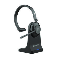 Blues Combo Monaural Headset, Over The Head, Black