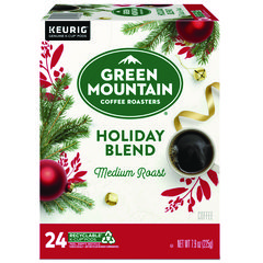 Holiday Blend K-Cups, Medium Roast, 24/box