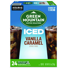 Vanilla Caramel Brew Over Ice Coffee K-Cups, 24/box