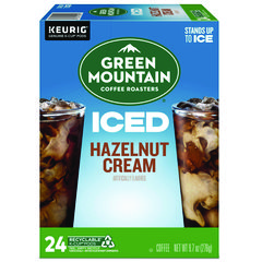 Hazelnut Cream Brew Over Ice Coffee K-Cups, 24/box