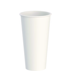 Thermoguard Insulated Paper Hot Cups, 20 oz, White Sustainable Forest Design, 600/Carton