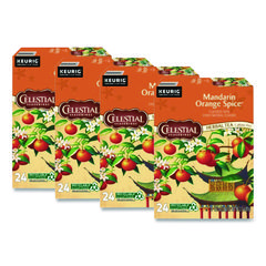 Mandarin Orange Spice Herb Tea K-Cups, 96/carton