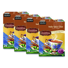 India Spice Chai Tea K-Cups, 96/carton