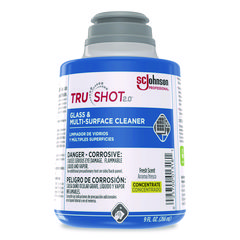 TruShot 2.0 Glass and Multisurface Cleaner, Fresh Scent, 9 oz Cartridge, 4/Carton