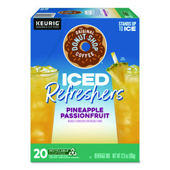 ICED Refreshers K-Cup Pods, Passion Fruit, 20/Box