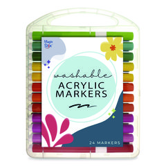 MARKER,WASHABLE,24CLR,AST