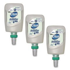 Antibacterial Foaming Hand Sanitizer Refill for FIT X1 Manual Dispenser, 1.2 L Refill, Fragrance-Free, 3/Carton