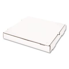 Corrugated Paper Boxes, 16 x 16 x 1.97, White/Brown, 50/Carton