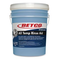 Symplicity All Temp Rinse Aid, 5 gal Pail