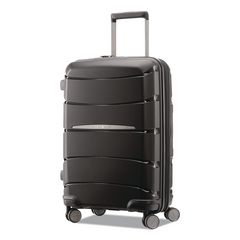 Outline Pro Hardside Spinner Suitcase, 15 x 10 x 23, Midnight Black
