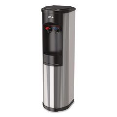 Hot 'N Cold Artesian Stainless Steel Water Dispenser, 5 gal, 12 x 12.5 x 38.08, Stainless Steel/Black