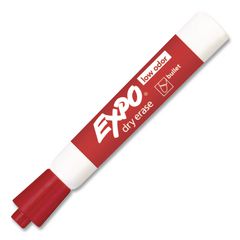 Dry Erase Marker, Bullet Tip, Red