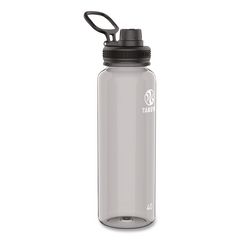 Tritan Plastic Water Bottle, 40 oz, Stormy Black