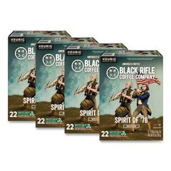 Spirit of '76 Coffee K-Cups, 22/Box, 4 Boxes/Carton