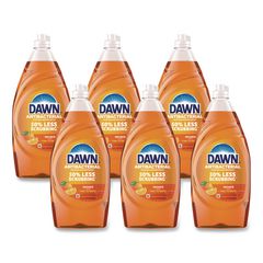 Ultra Antibacterial Dishwashing Liquid, Orange Scent, 30.8 oz Bottle, 8/Carton