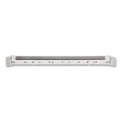 Spectrum Aluminum Brush Rack, 2 x 17 x 4, Silver