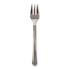 Petite Tasting Fork, Polystyrene, Silver, 400/Carton