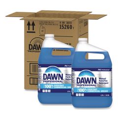 Manual Pot and Pan Dish Detergent with Pump, Original Scent, (1) Pump and (2) 1 gal Bottles/Carton