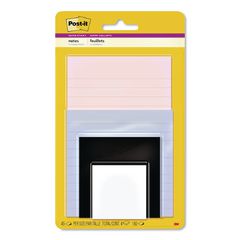 Pads in Simply Serene Colors, Assorted Sizes, Assorted Colors, 45 Sheets/Pad, 4 Pads/Pack