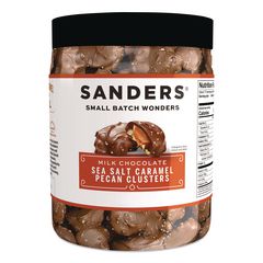 Small Batch Wonders Sea Salt Caramel Pecan Clusters, 16 oz Tub
