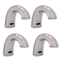 One Shot Soap Dispenser - Touch Free, Foam, 800 mL/1,600 mL, 11 x 14 x 3.5, Chrome, 4/Carton