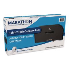 Jumbo Bath Tissue Dispenser, 20 x 12.25 x 5.62, Smoke