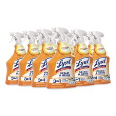 Kitchen Pro Antibacterial Cleaner, Citrus Scent, 22 Oz Spray Bottle, 9/carton