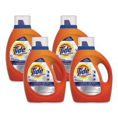 Commercial HE Liquid Laundry Detergent, 105 oz Pour Bottle, 4/Carton