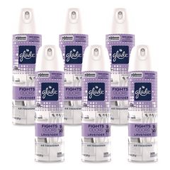 Air Freshener, Lavender, 7.3 oz Aerosol Spray, 6/Carton