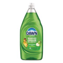 Ultra Antibacterial Dishwashing Liquid, Apple Blossom Scent, 38 oz Bottle