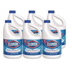 Concentrated Regular Disinfecting Bleach, 81 oz Bottle, 6/Carton