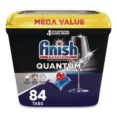 Powerball Quantum Dishwasher Tabs, Fresh Scent, Tub, 84 Tabs